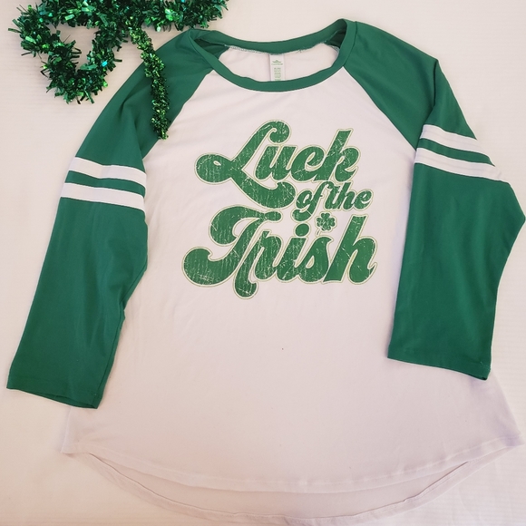 Irish Raglan Tee - Picture 1 of 3